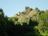 Roccalberti, hamlet of Camporgiano, part of the old town, seen from Island Roccalberti