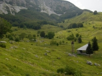 The basin of Campocatino, Vagli di Sotto