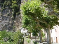 Eremo di Calomini, cortile