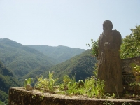 Hermitage Calomini, view from the hermitage