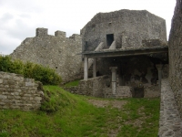 The Fortress of Verrucole. The Round Rock.