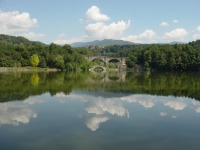 Pontecosi: il lago, panorama.