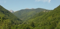Panorama Puglianella, Le Alpi Apuane