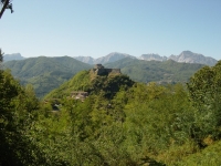 Fortezza delle Verrucole - panoramica da Vibbiana